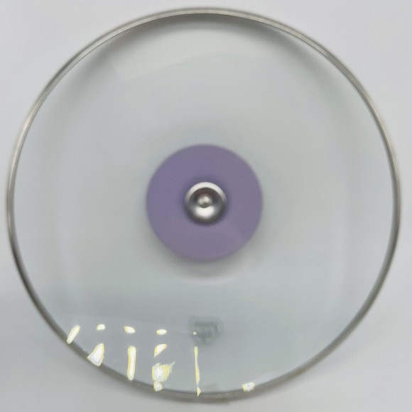 Green Life Replacement Lid for 8.5 Inch Pots Pans Purple Knob Handle - Picture 4 of 4